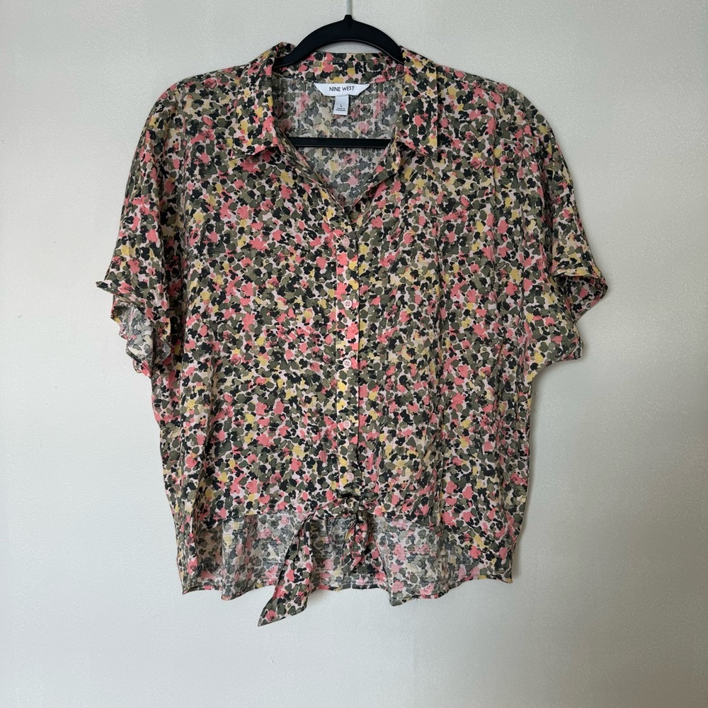 Nine West Floral Blouse - Picture 2 of 6